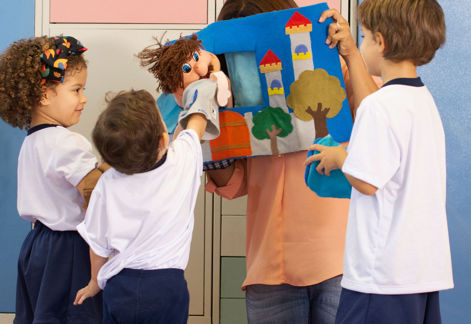Percurso expositivo do acervo.